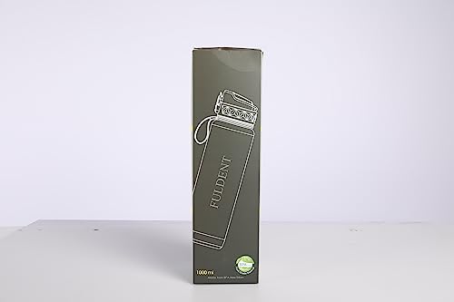 FULDENT Sports Water Bottle 1L Leakproof Design Water Bottle, BPA Free Tritan Plastic Drinking Bottle for Teenager, Adult, Sports, Hiking, Gym, Fitness, Outdoor, Cycling, School & Office