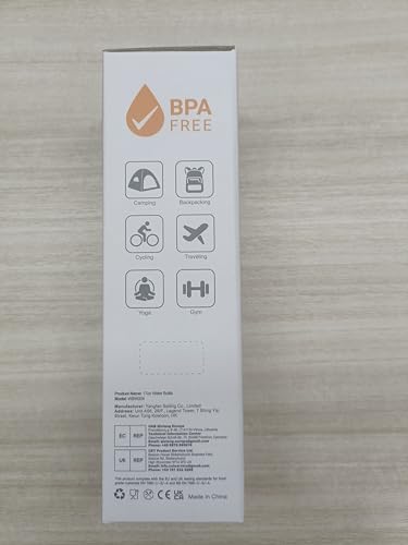 Sahara Sailor Leakproof Water Bottle 1L/500ML/750ML, Tritan BPA Free Motivational Sport Drinks Bottle with Clear Time Marker, Lock Cover, Easy Clean Brush, Durable for Gym, School, Cycling (1 Bottle)