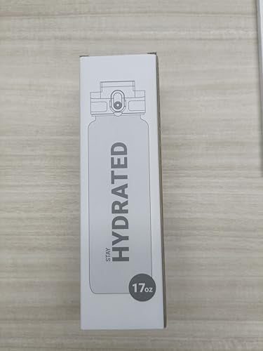 Sahara Sailor Leakproof Water Bottle 1L/500ML/750ML, Tritan BPA Free Motivational Sport Drinks Bottle with Clear Time Marker, Lock Cover, Easy Clean Brush, Durable for Gym, School, Cycling (1 Bottle)