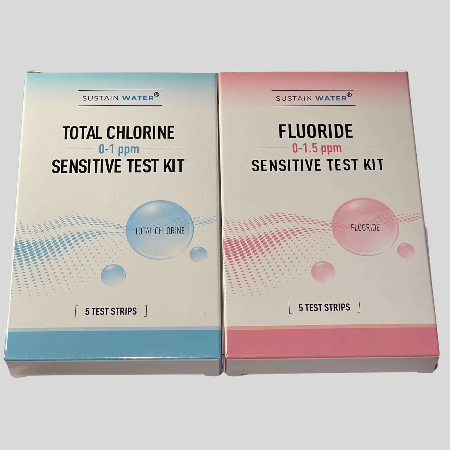 Drinking Water Test Kit for Fluoride, High Sensitivity Tap Water Testing Kit (Fluoride Test Kit)(5x Tests)